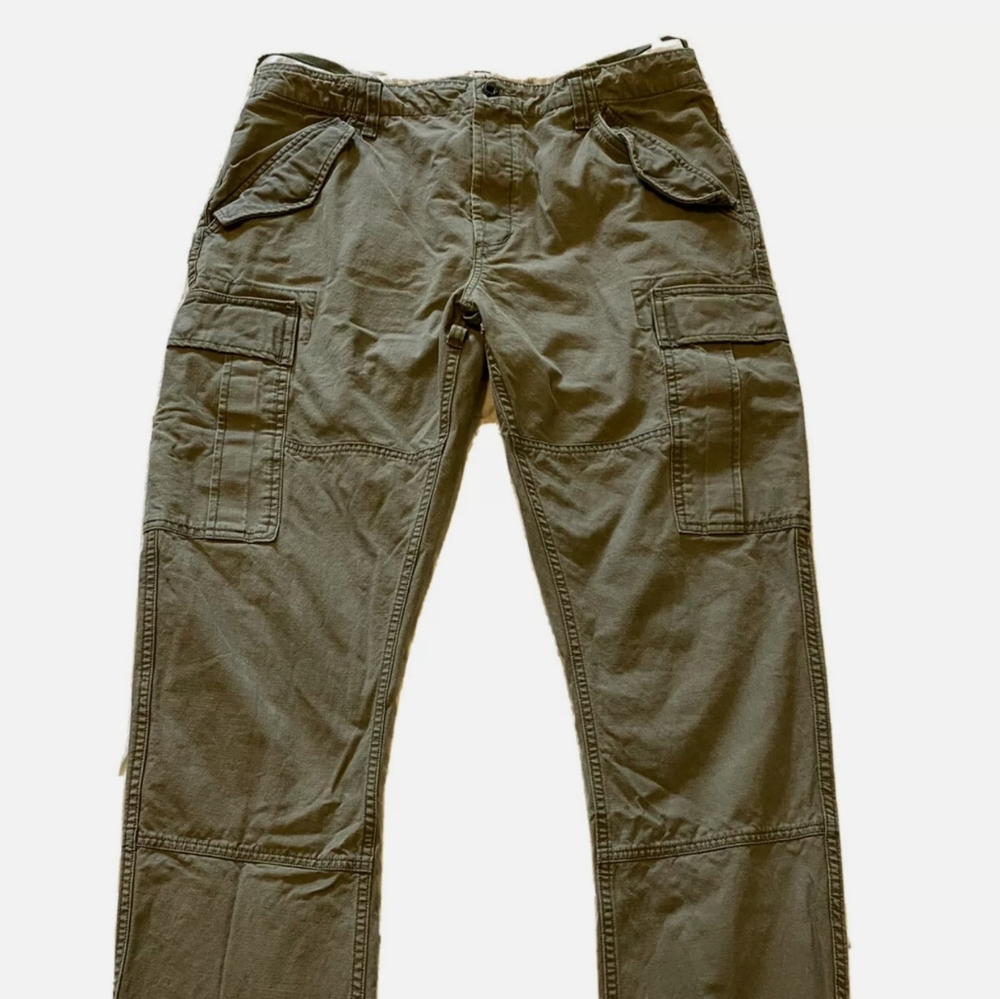 Ralph Lauren Polo Army Green Military Cargo Pants